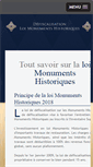 Mobile Screenshot of defiscalisation-monuments-historiques.info